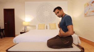 Kati mudra pranayama